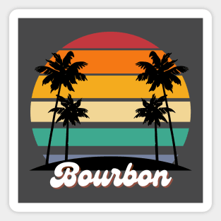 Retro Bourbon Magnet